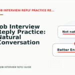 Job Interview Reply Practice: Natural Conversation Lines